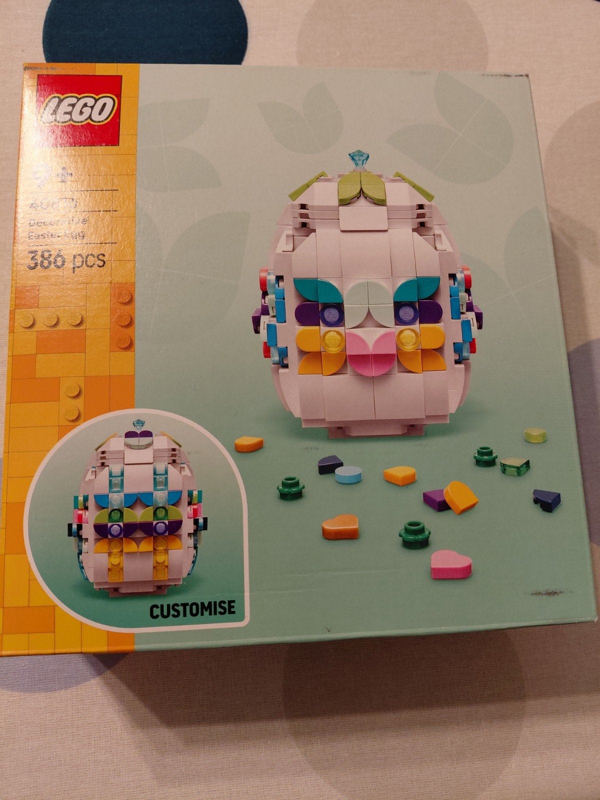 lego paasei nr 40816., Ophalen