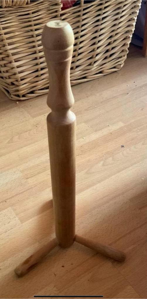 houten keukenrolhouder, Ophalen of Verzenden, Zo goed als nieuw