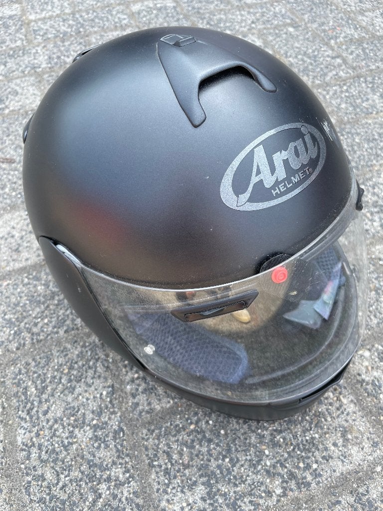 Motorhelm Arai Chaser size L zwart, Arai, Ophalen of Verzenden, Integraalhelm, L