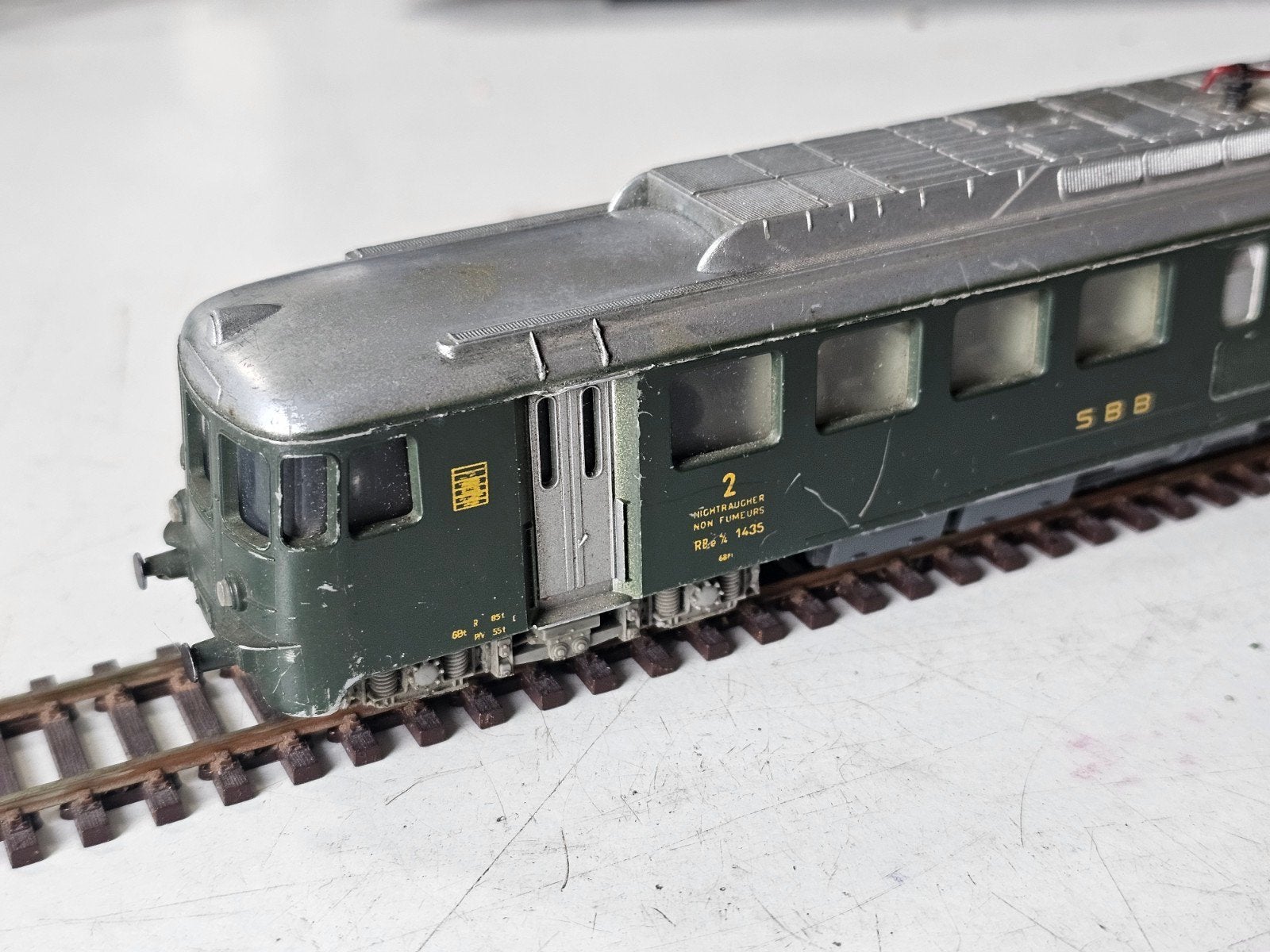 Modeltrein Ho SBB TREINSTEL lima opknapper, Hobby en Vrije tijd, Modeltreinen | H0, Ophalen of Verzenden, Gelijkstroom, Treinset