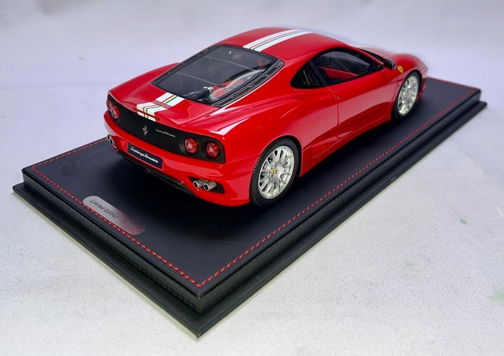 Ferrari 360 Challenge Stradale Rood 1:18 P18262A van BBR, Ophalen of Verzenden, Nieuw, Auto, Overige merken