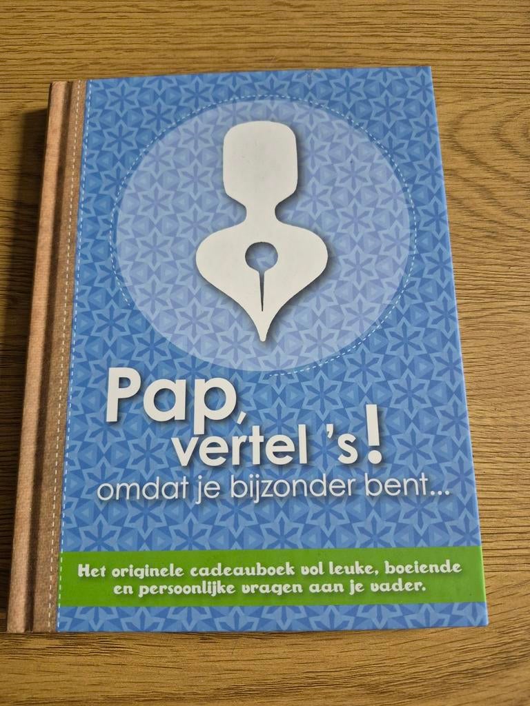 Pap, vertel 's! Cadeauboek voor vaders, Boeken, Ophalen of Verzenden, Zo goed als nieuw, Elma van Vliet, Overige