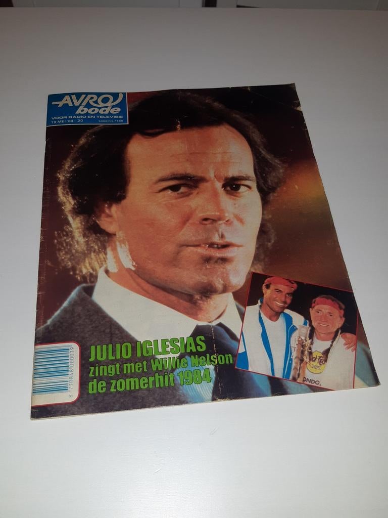 20.Avro Bode 1984. Julio Iglesias. Agatha Christie. Danny Bl, Verzamelen, Tijdschriften, Kranten en Knipsels, Verzenden