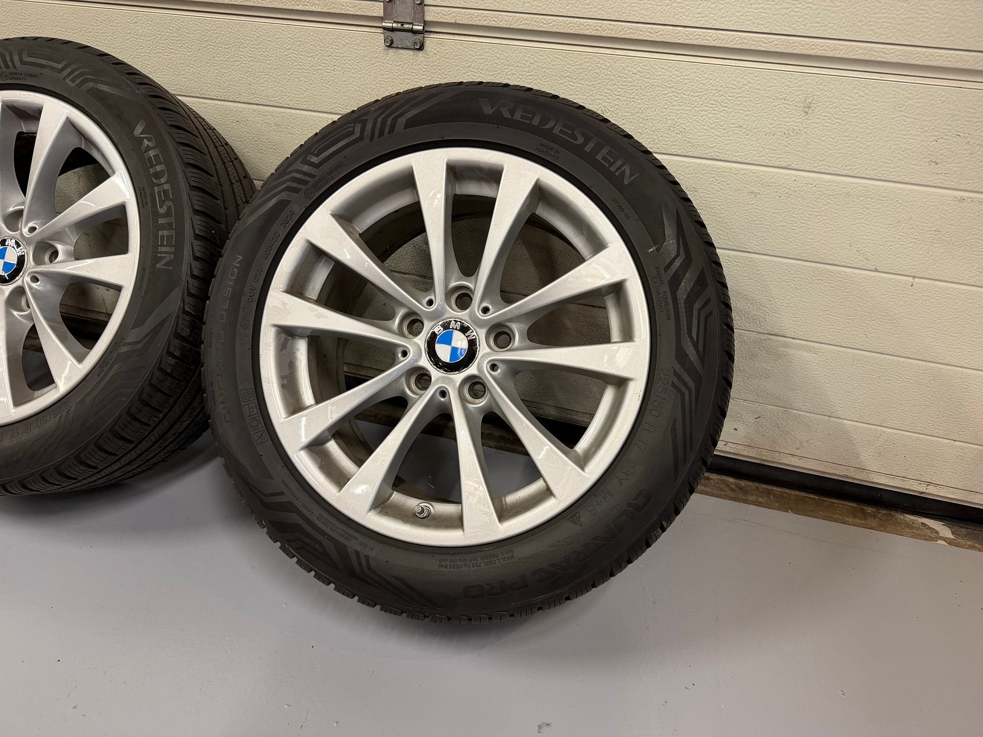 17inch Originele BMW Style 395 Velgen! A merk band! E90 F30, Gebruikt, -, -, Banden en Velgen