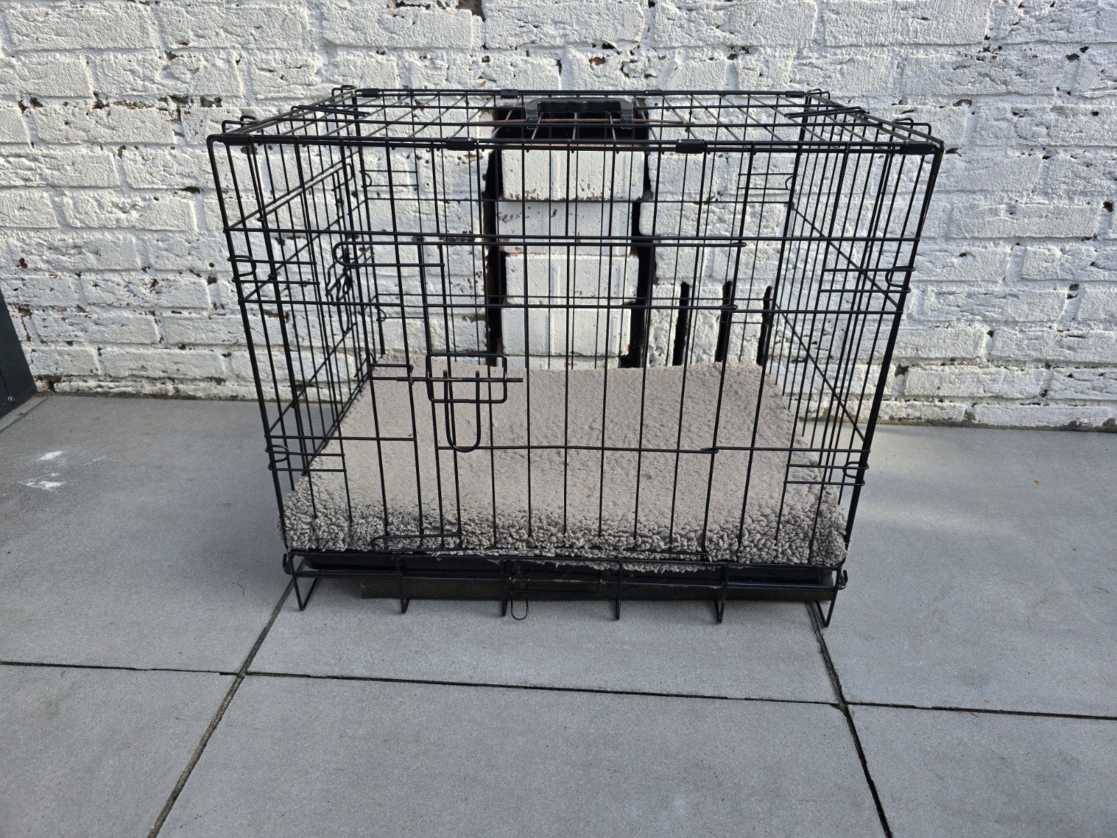 hondebench voor kleine honden, Ophalen