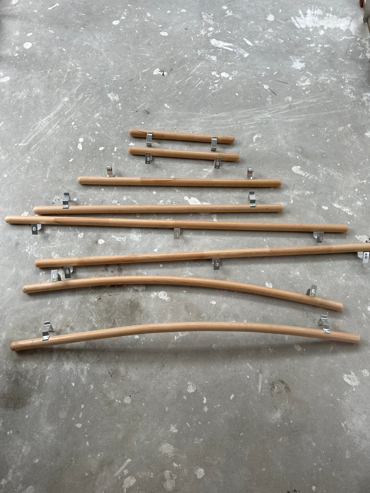 Houten trap leuningen - Diverse maten, Ophalen, Nieuw