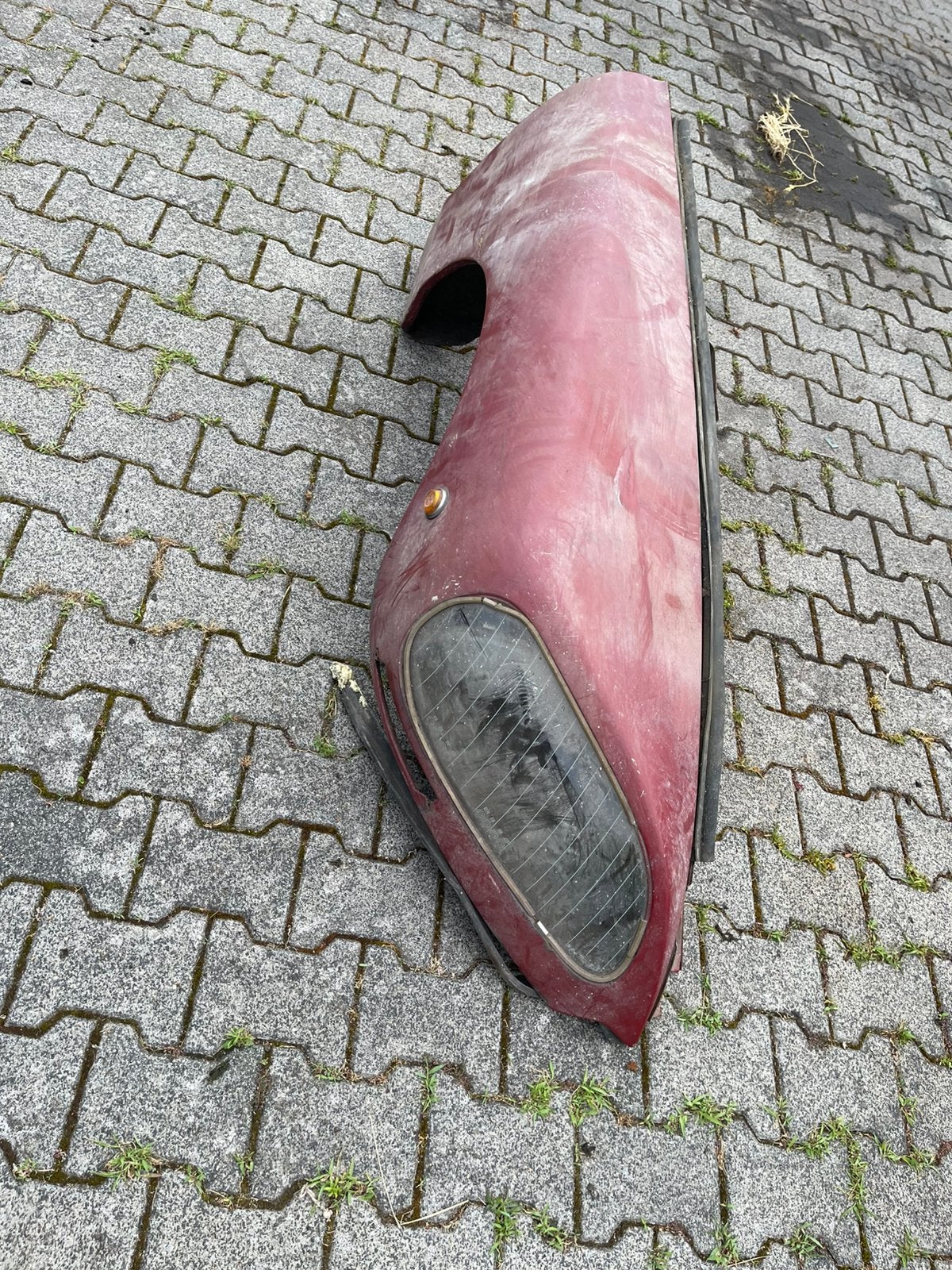 Citroen DS20 spatscherm koplamp rechts, Ophalen of Verzenden, Rechts, Bumper