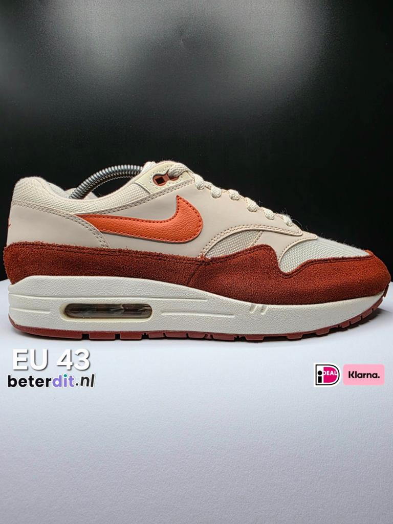 Nike Air Max 1 'Mars Stone'
Maat: 43, Nike air max, Ophalen of Verzenden, Nike, Nike
