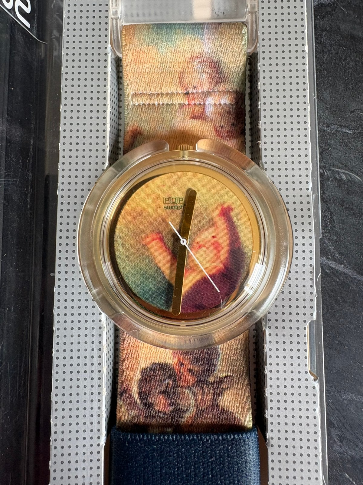 Vintage pop Swatch Quartz horloge Putti 1992 nieuw, Verzamelen, Ophalen of Verzenden, Nieuw
