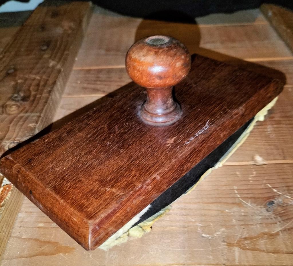 Antieke houten inktvlekker / blotter, Antiek en Kunst, Ophalen of Verzenden