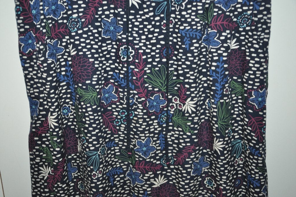 Tuw109 Cecil Rok maat XL Blauw Paars groen wit, Kleding | Dames, Grote Maten, Ophalen of Verzenden, Zo goed als nieuw, Blauw, Rok