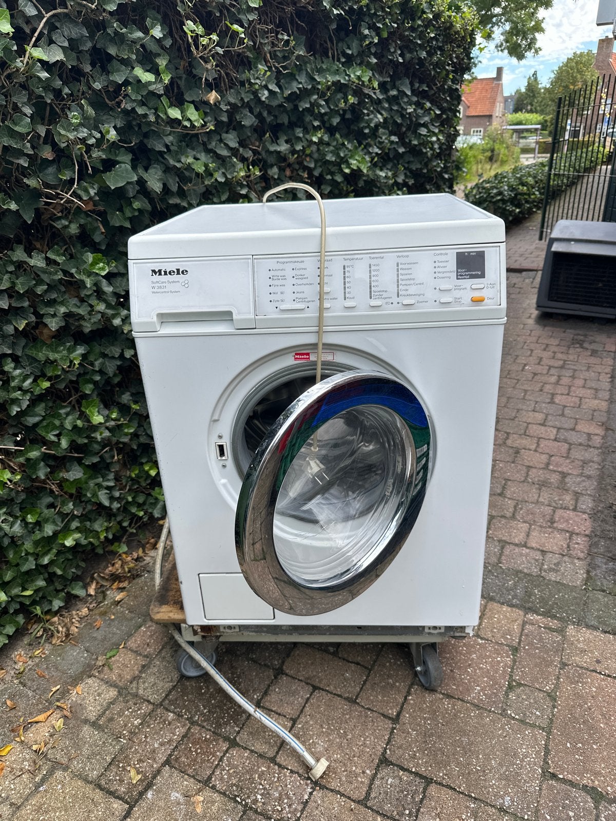Miele W 3831 Wasmachine, Ophalen, Gebruikt, Voorlader, 85 tot 90 cm