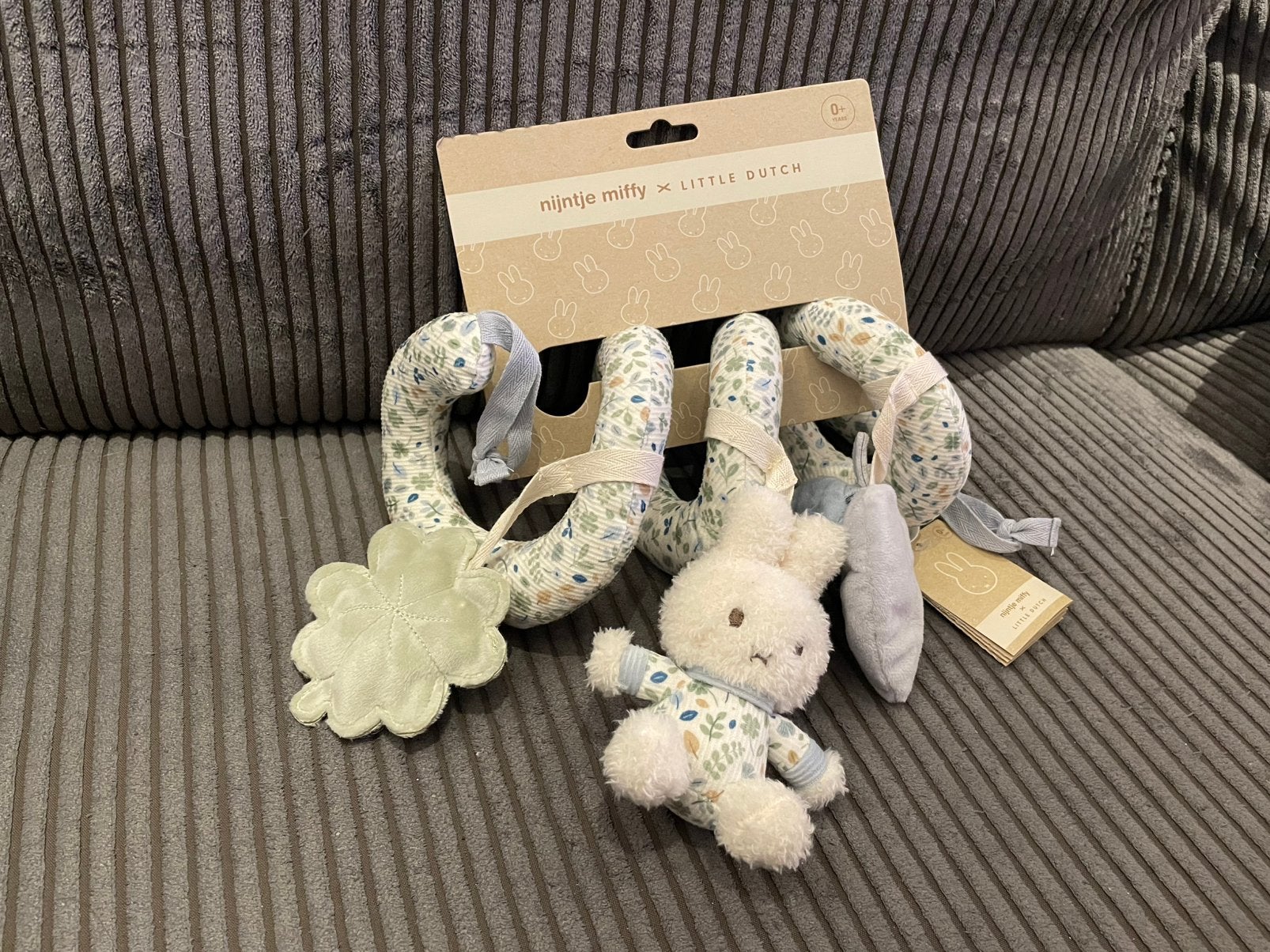 Nieuw Nijntje Miffy Boxspiraal knuffel van Little Dutch, Kinderen en Baby's, Ophalen of Verzenden, Nieuw, Kraamcadeau