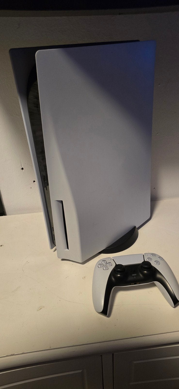 Playstation 5 met disc drive en controller en God of War, Spelcomputers en Games, Spelcomputers | Sony PlayStation 5, Ophalen of Verzenden