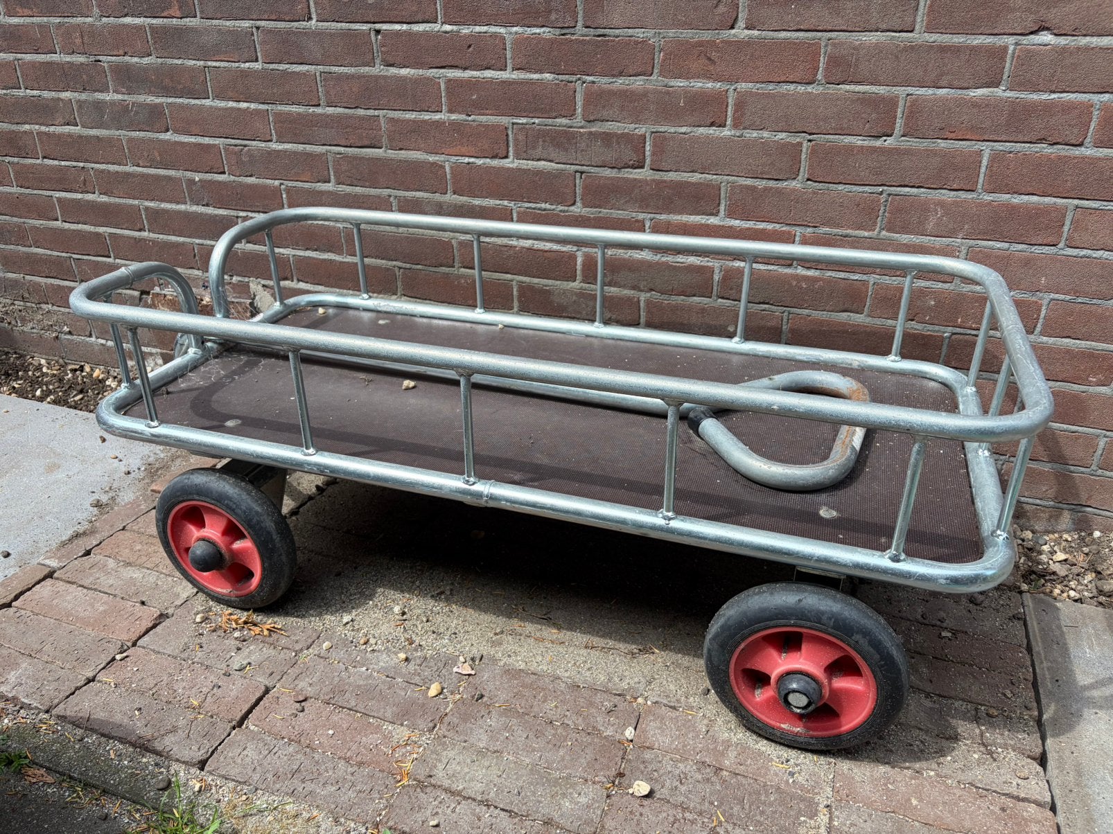 Okido bolderkar, Ophalen, Zo goed als nieuw