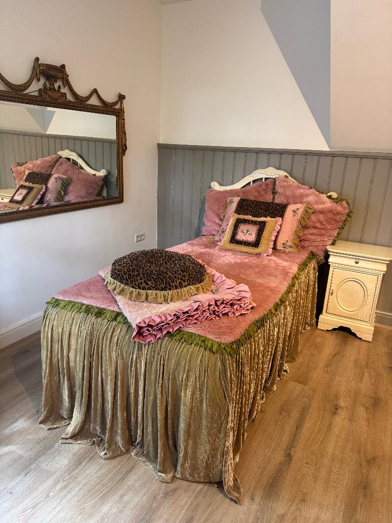 Amerikaanse 1-pers slaapkamer set -Lexington, Ophalen, Prinsessen stijl, Eenpersoons, 140 cm
