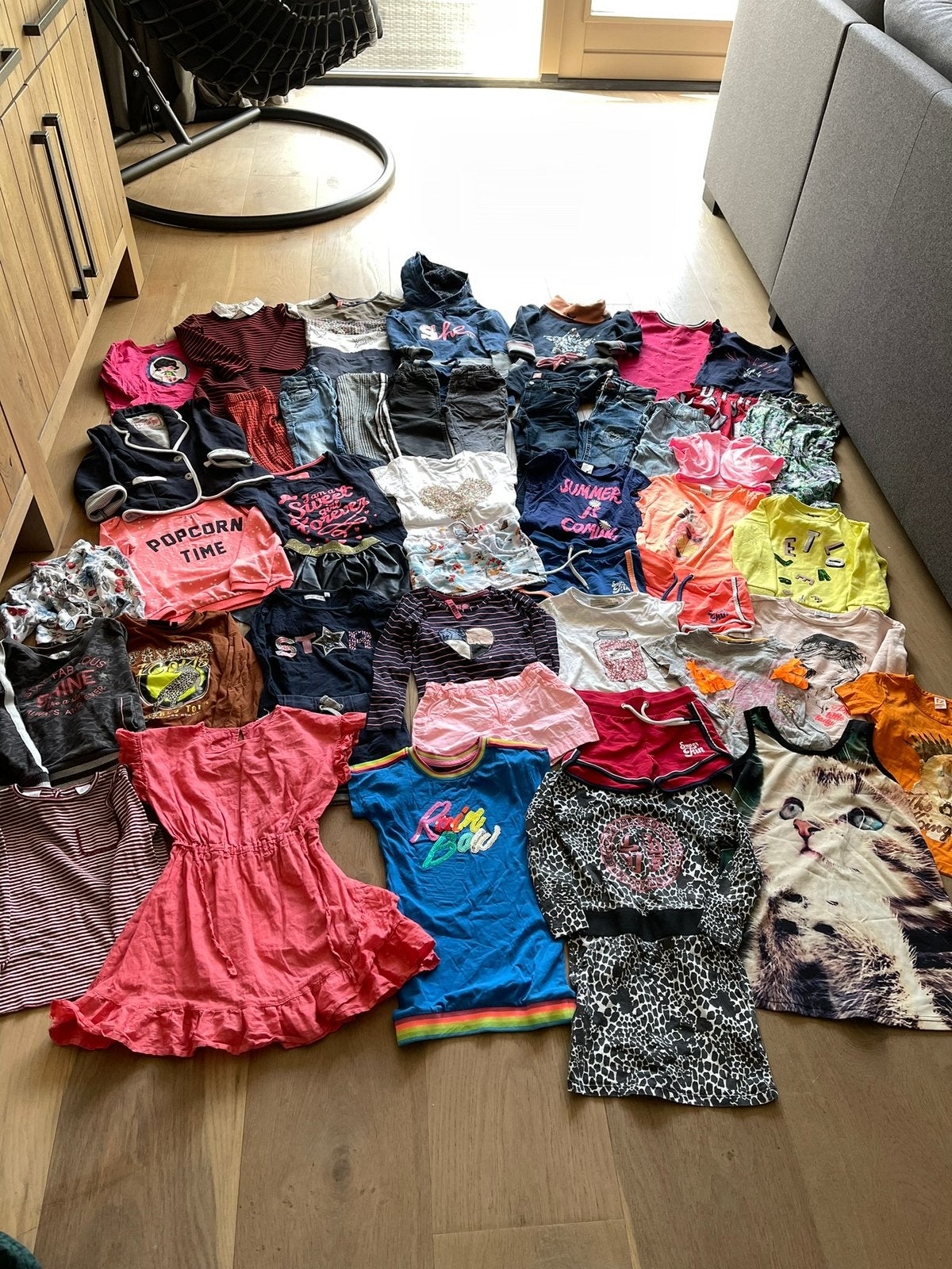 🌸 Groot merk zomer ☀️ Meisjes kleding pakket 104/110 🌸, Ophalen of Verzenden, Gebruikt, Meisje, Jurk of Rok
