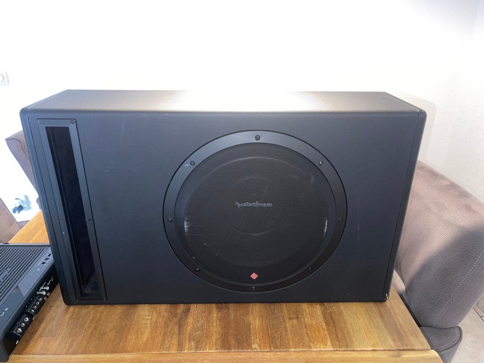 Rockford Fosgate P500-12p met Versterker – Complete Set, Ophalen, Zo goed als nieuw