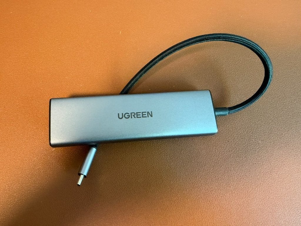 UGREEN USB-C hub met HDMI en USB - gevlochten kabel, Computers en Software, Ophalen, Gebruikt, USB-hub