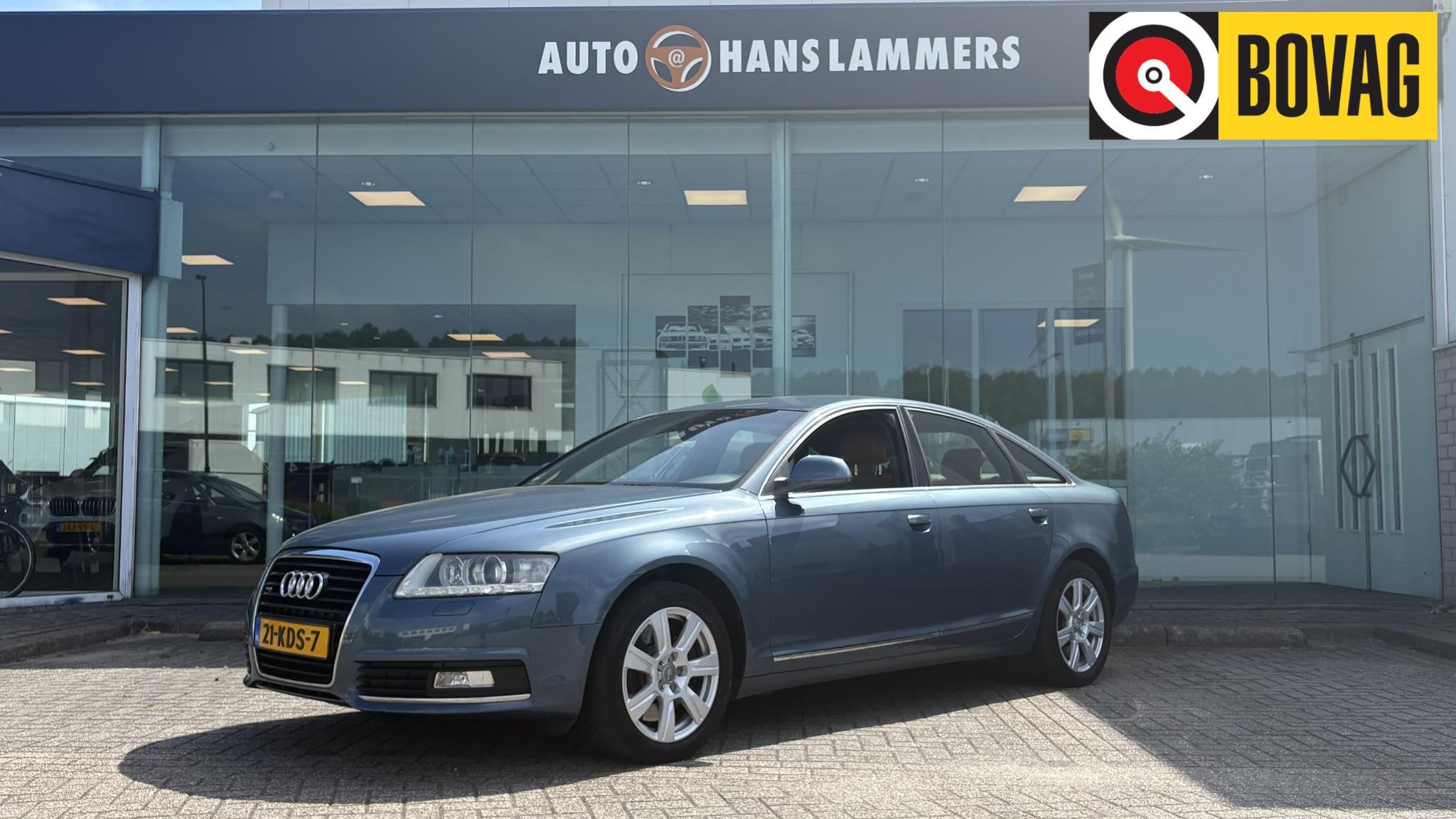 Audi A6 Limousine 3.0 TFSI quattro Pro Line Business 290 pk, Auto's, Audi, Euro 5, Stof, Gebruikt, Zwart