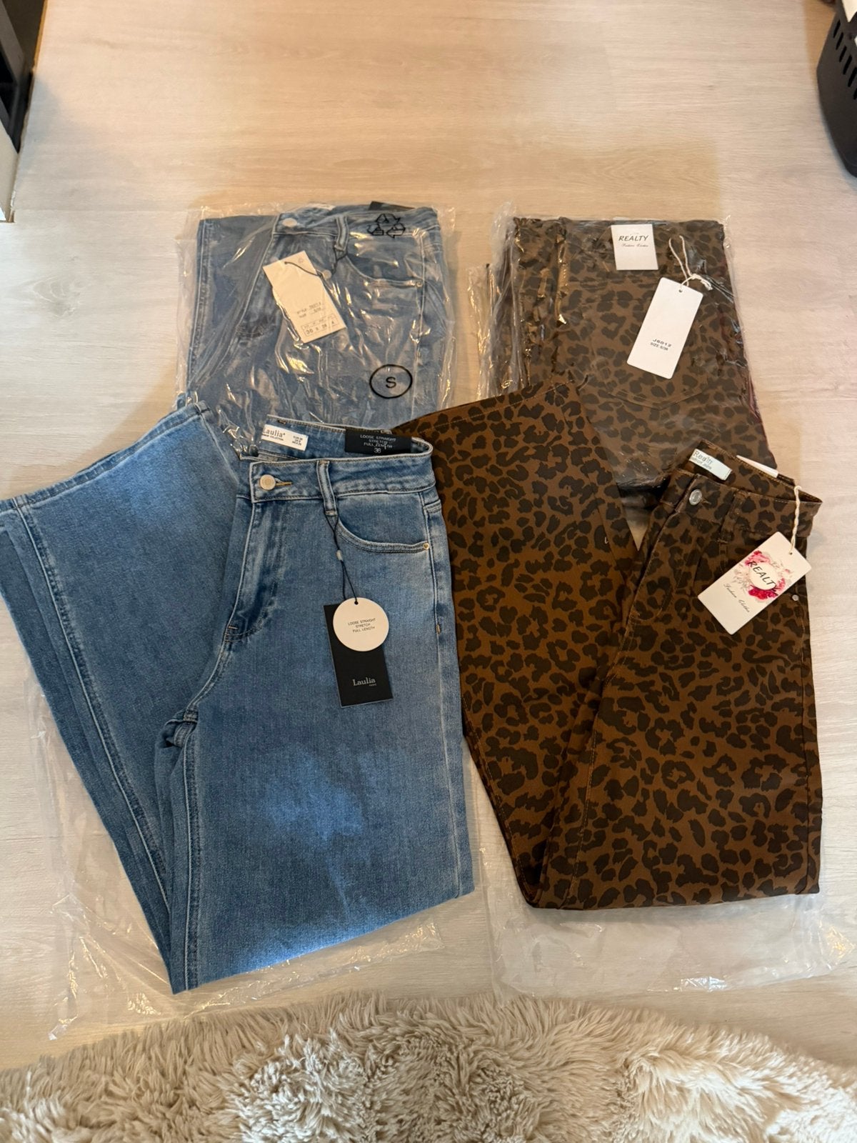 Dames broeken partij nieuw, Kleding | Heren, Ophalen of Verzenden, Nieuw, Blauw, W32 (confectie 46) of kleiner