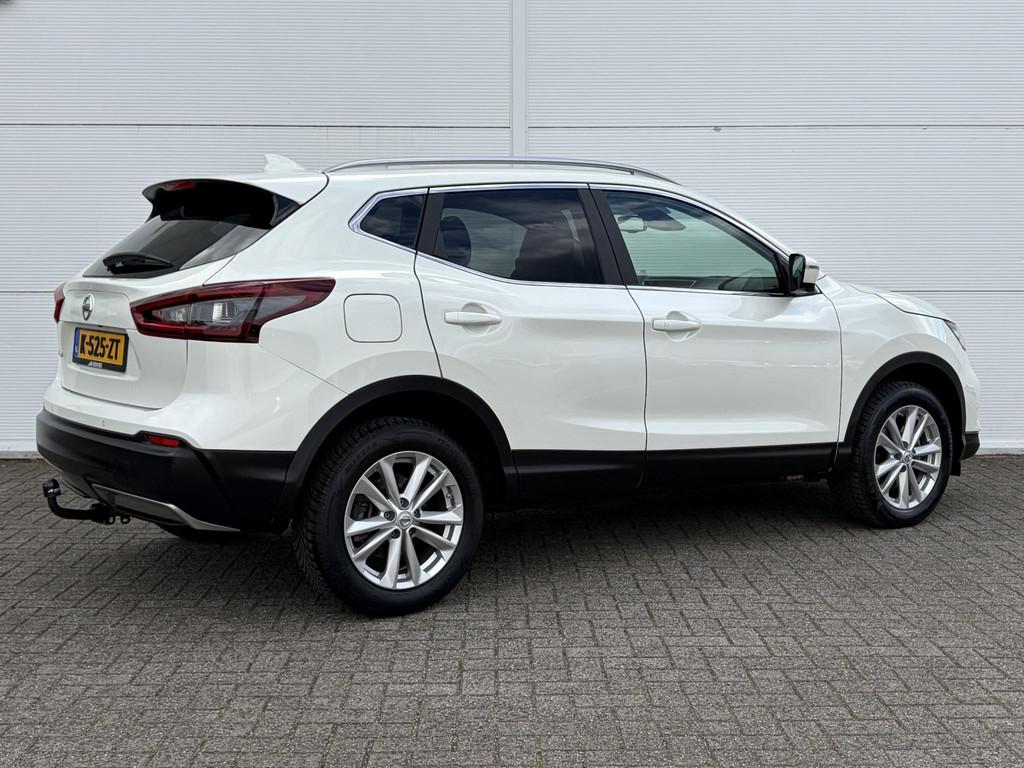 Nissan Qashqai 1.3 DIG-T Design Edition / Trekhaak ( 1300 kg, Voorwielaandrijving, Gebruikt, 4 cilinders, Wit