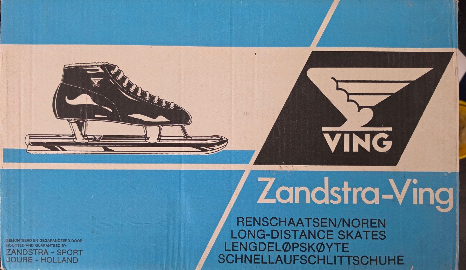 Zandstra-Ving Noren schaatsen, maat 45, Sport en Fitness, Ophalen of Verzenden, Nieuw, Noren, Zandstra