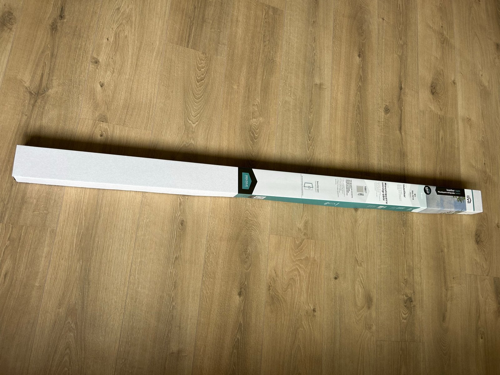 Nieuwe Livn inzethor 100x150 cm voor draaikiepraam (wit), Doe-het-zelf en Verbouw, Deuren en Horren, Ophalen, 80 tot 100 cm, Overige typen