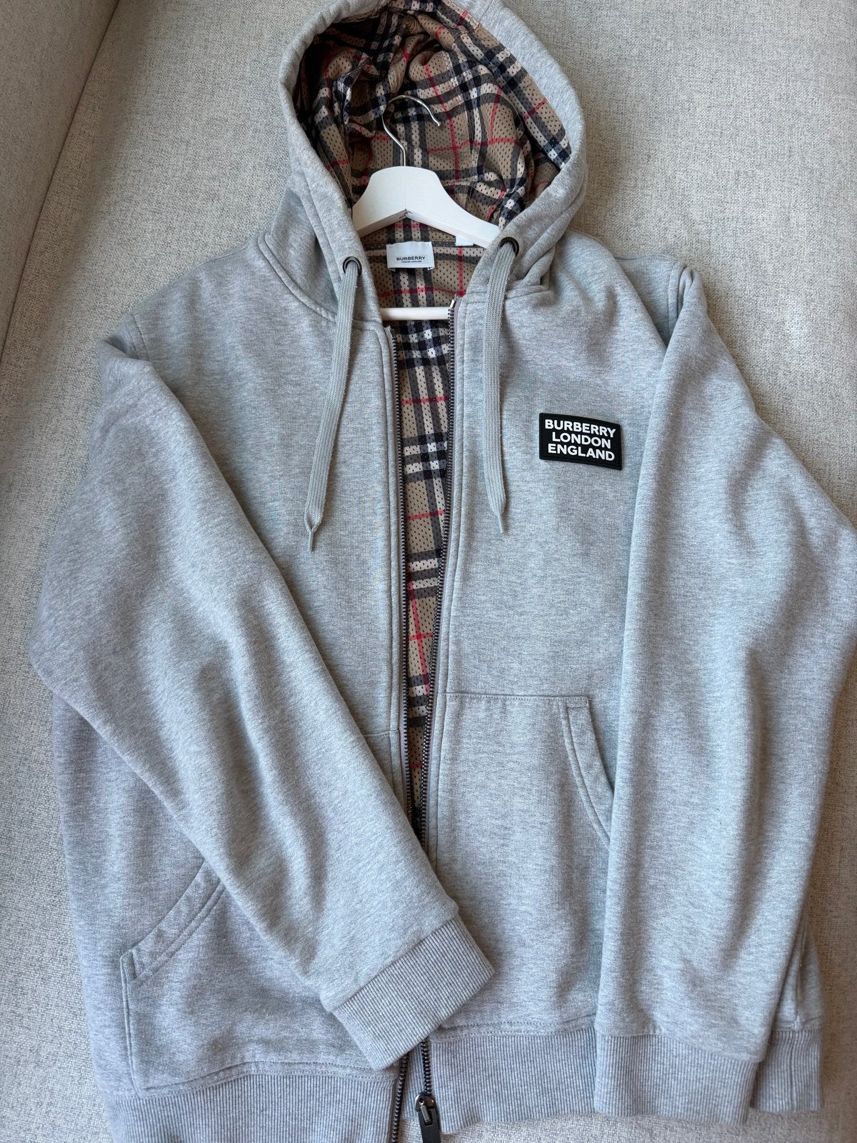 Burberry Hoodie Maat M Zo Goed Als Nieuw, Kleding | Heren, Truien en Vesten, Ophalen of Verzenden, Zo goed als nieuw, Maat 48/50 (M)