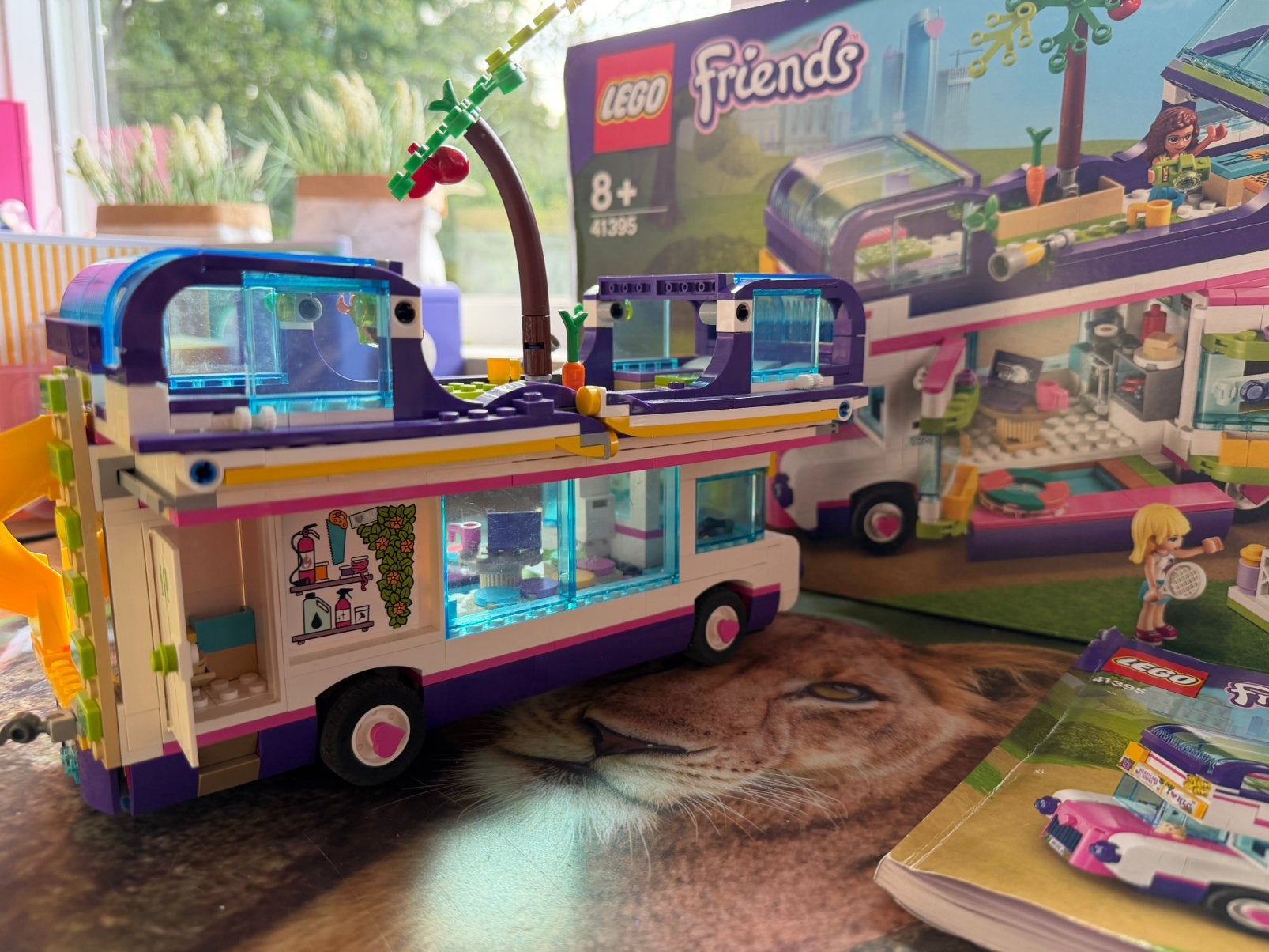 LEGO Friends Vriendschapsbus 41395, Kinderen en Baby's, Speelgoed | Duplo en Lego, Ophalen of Verzenden, Zo goed als nieuw