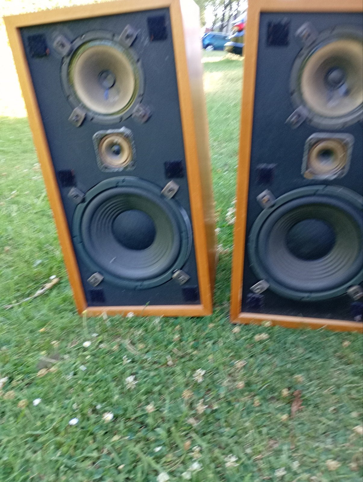 Vintage Fibox Peerless Hi-Fi C400-8 Luidsprekers, Ophalen of Verzenden