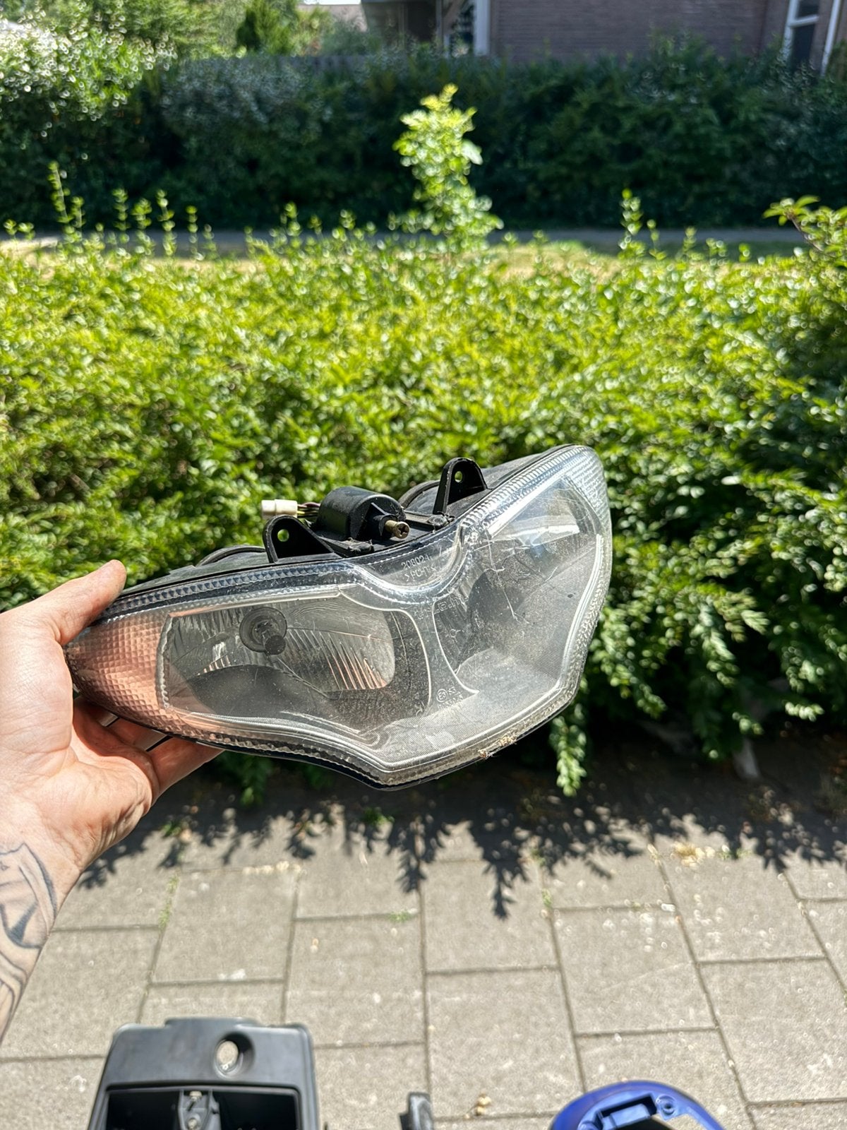 Gilera runner 125/180cc koplamp, Ophalen of Verzenden, Zo goed als nieuw