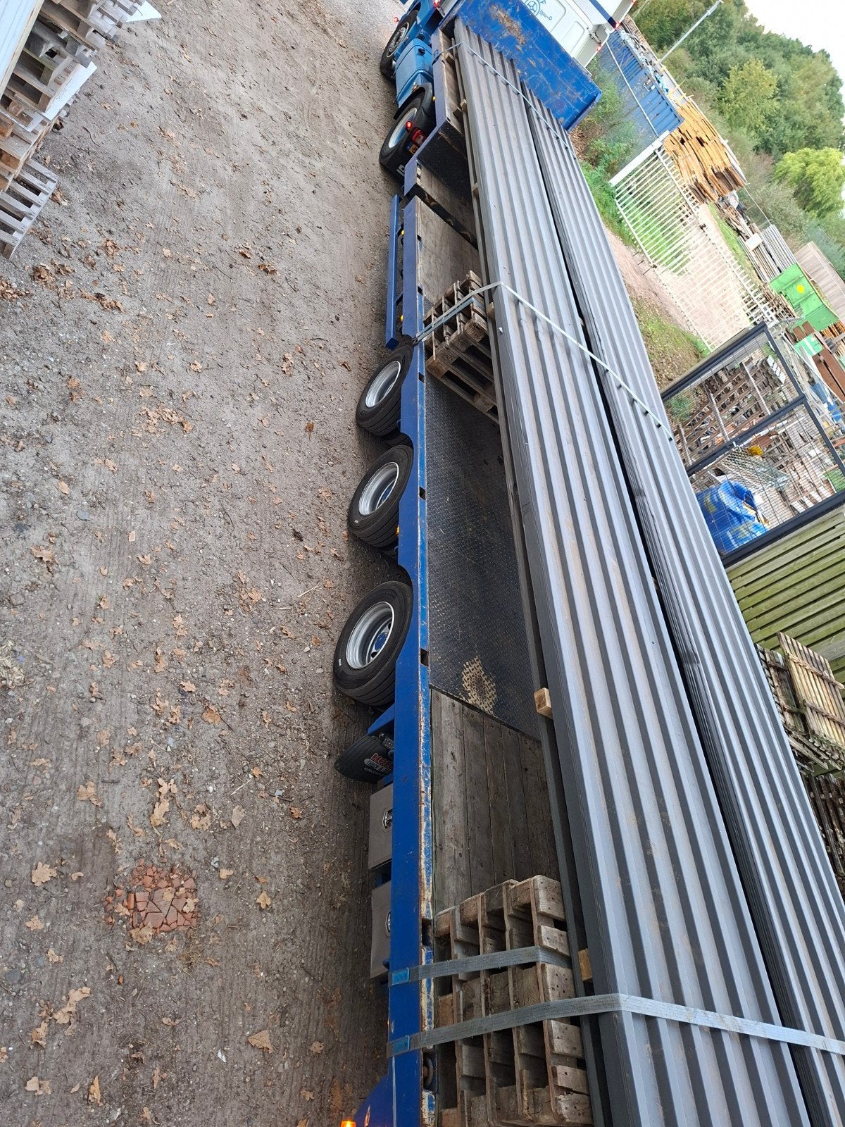 damwand platen plaat antraciet dak wand damwandplaat, Zwart, 15 m² of meer, Metaal, Ophalen