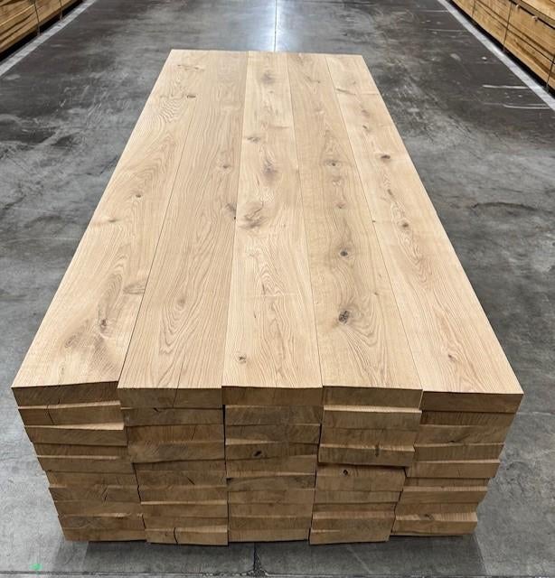 Eiken planken geschaafd & gedroogd, dikte 22 t/m 56mm., Ophalen, 25 tot 50 mm, Eiken, Nieuw