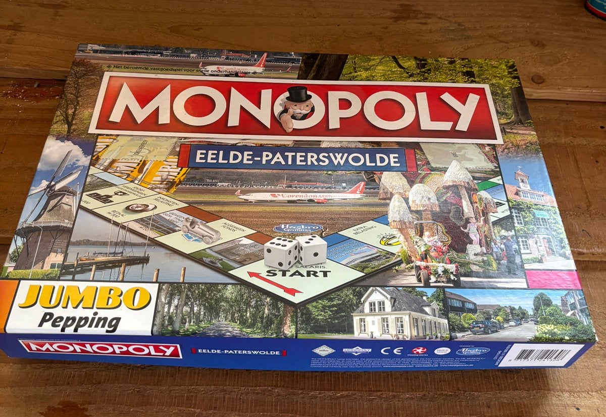 Monopoly Eelde-Paterswolde, Ophalen of Verzenden, Zo goed als nieuw
