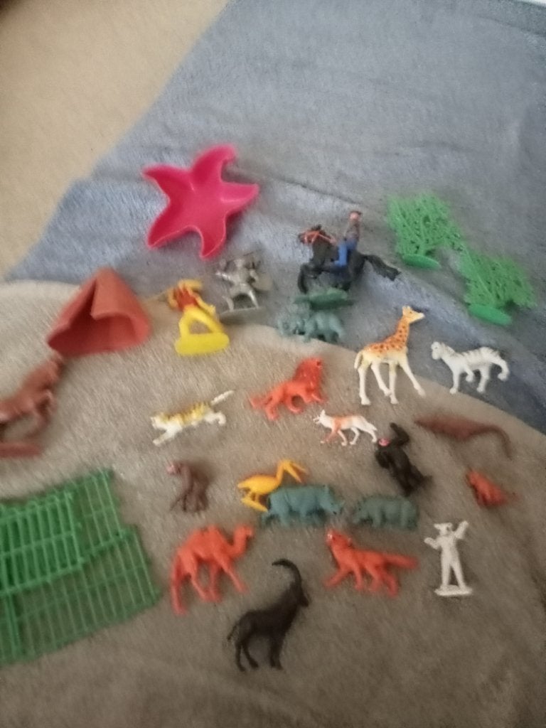 Speelgoed dieren, wigwam, ridder enz., Ophalen of Verzenden, Gebruikt