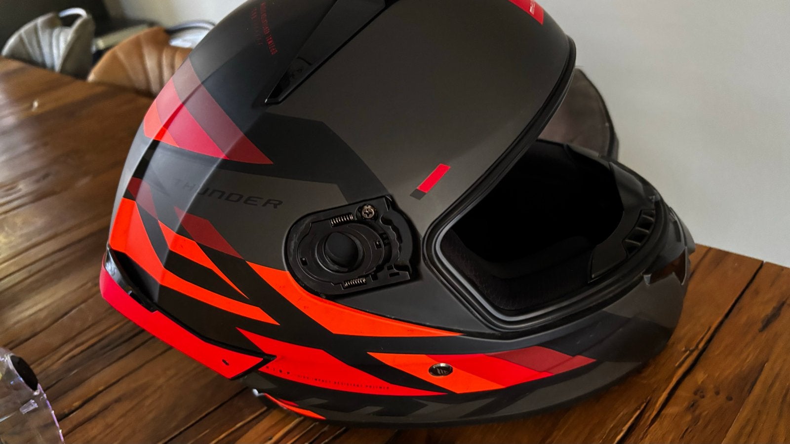 MT Helmets Thunder 4 SV integraalhelm - Z.G.A.N. met extra v, Ophalen of Verzenden, Tweedehands, Dames, Overige typen