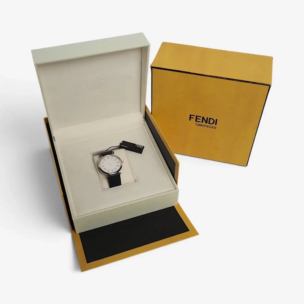 Fendi Palazzo horloge (41 mm), Overige merken, Staal, Staal, Polshorloge