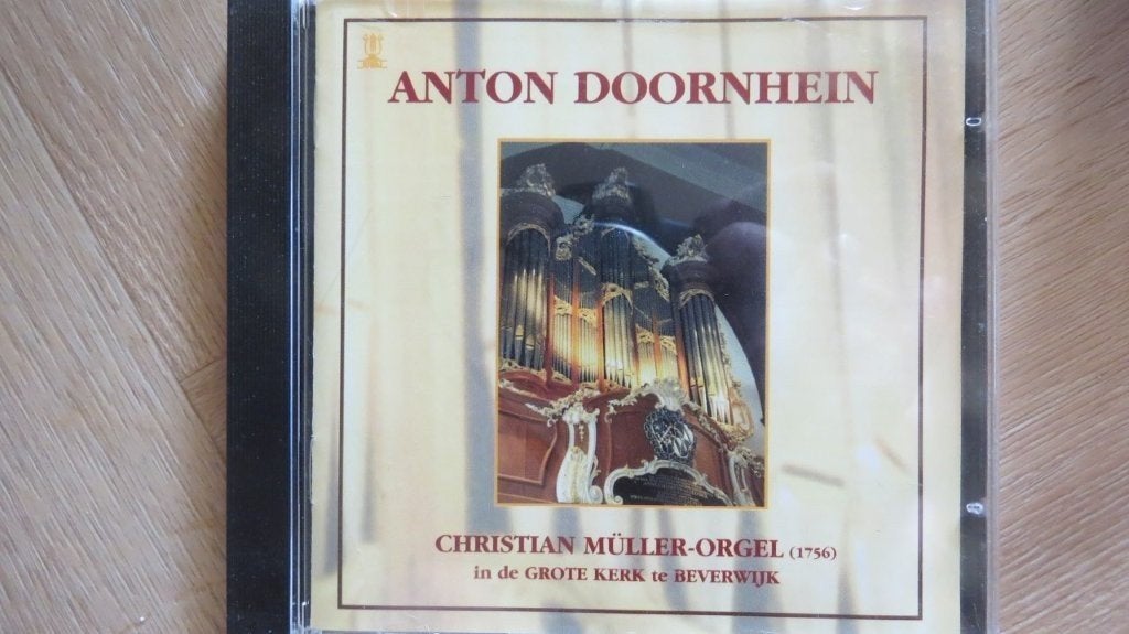 Cd Christiaan Muller orgel: Anton Doornhein, Beverwijk, Ophalen of Verzenden, Classicisme, Zo goed als nieuw, Kamermuziek