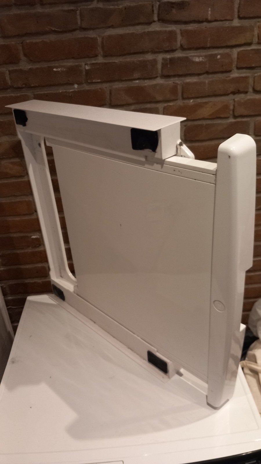 Stapelkit/Tussenstuk wasmachine/ droger, Witgoed en Apparatuur, Ophalen, Zo goed als nieuw, Voorlader, Overige typen