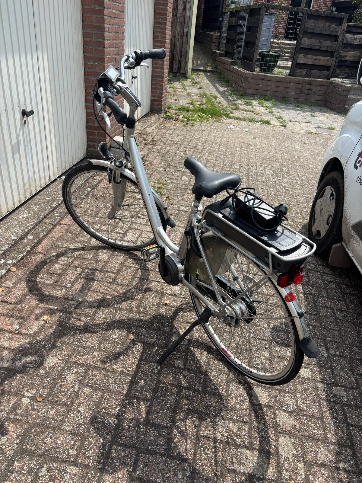 Opknapfiets: Oxford elektrische fiets met defect scherm, Ophalen, Gebruikt, Overige merken