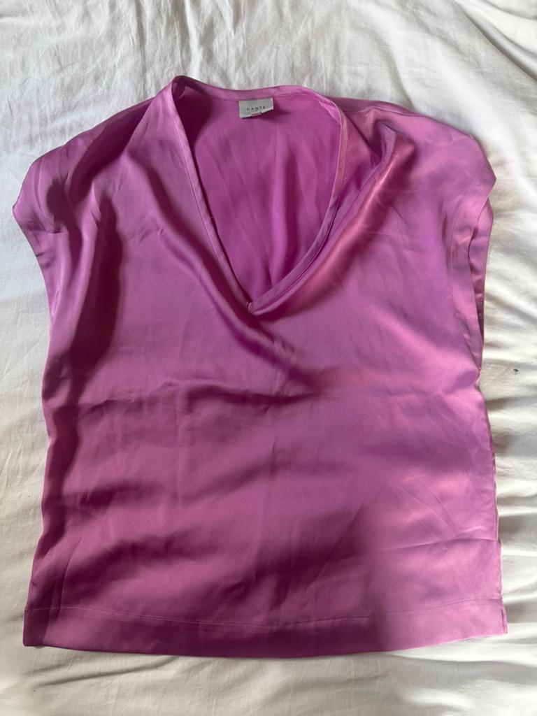 Dante 6 Zijden Top Maat S - Lila, Kleding | Dames, Tops, Zo goed als nieuw, Maat 36 (S), Paars, Zonder mouw, Ophalen of Verzenden