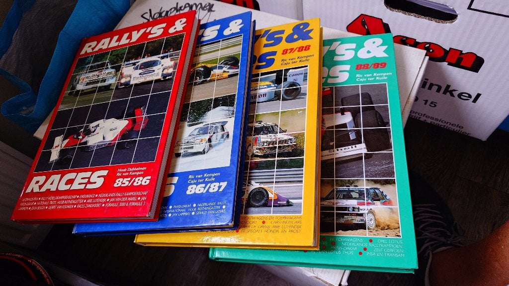 RALLY'S EN RACES 1985 T/M 1989, Algemeen, Ric van Kempen, Ophalen of Verzenden, Zo goed als nieuw