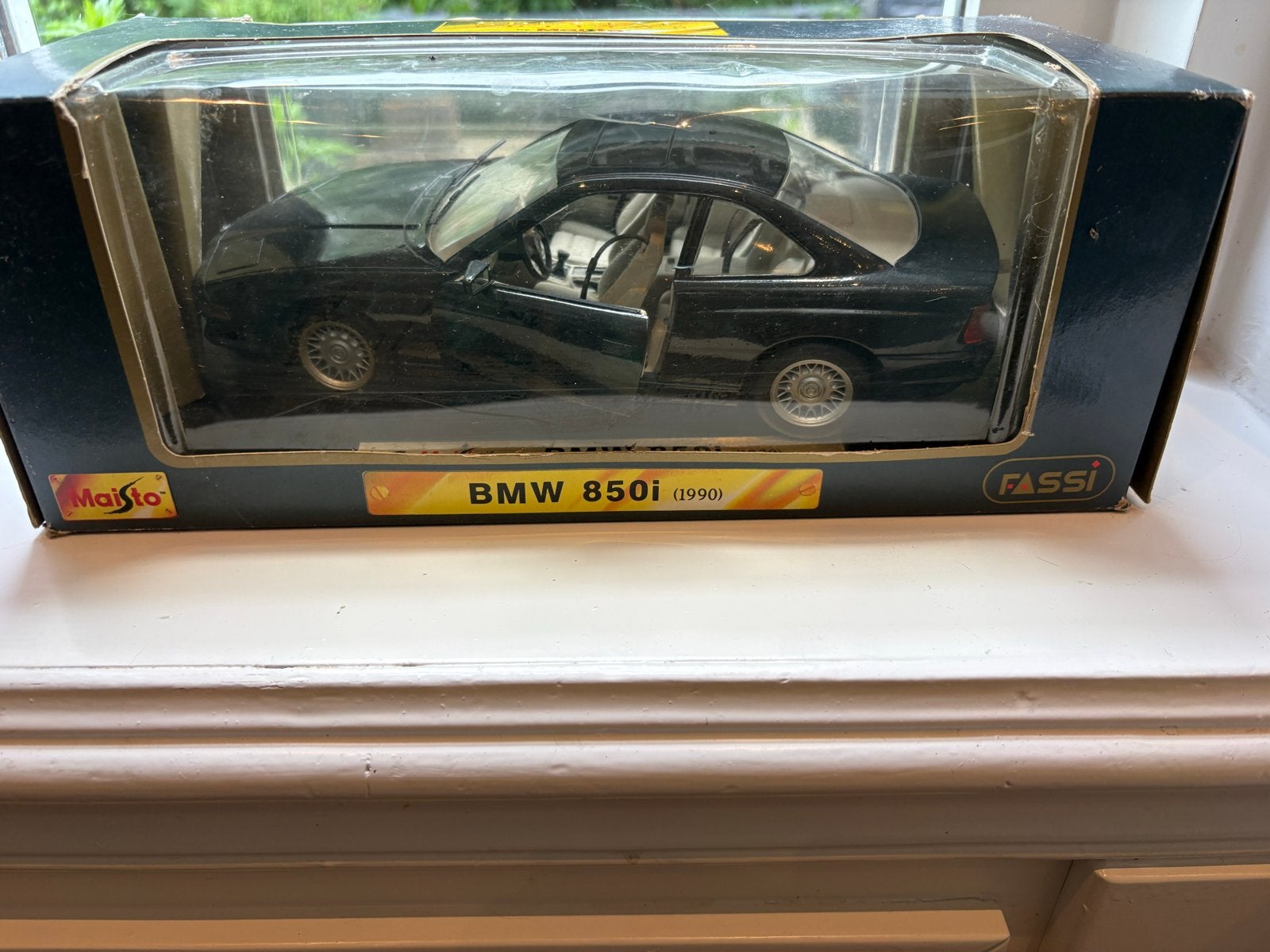 Maisto BMW 850i (1990) modelauto -nieuw, Overige merken, Auto, Groter dan 1:32, Nieuw