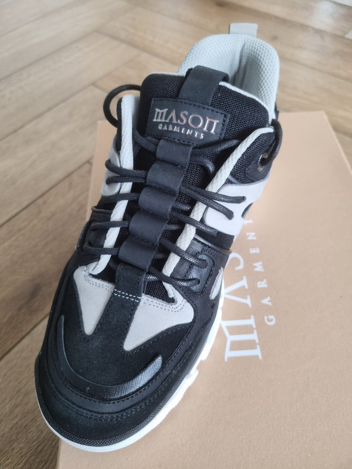 Mason Garments Genova Diversa - 41 - zwart - Nieuw!, Zwart, Nieuw, Ophalen of Verzenden, Sneakers of Gympen