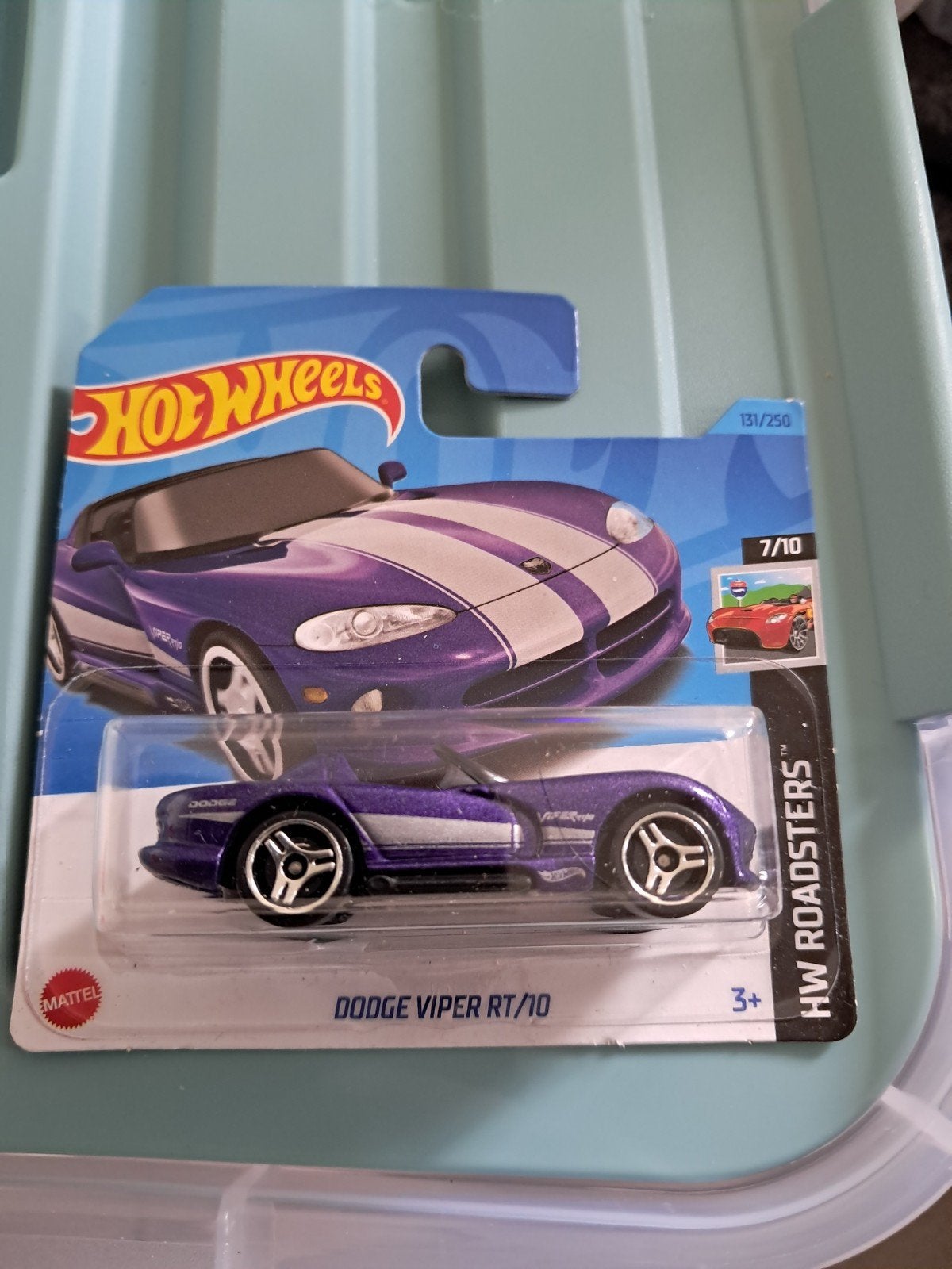 Hot Wheels Dodge Viper RT/10 paars nieuw in verpakking, Ophalen of Verzenden, Nieuw, Auto