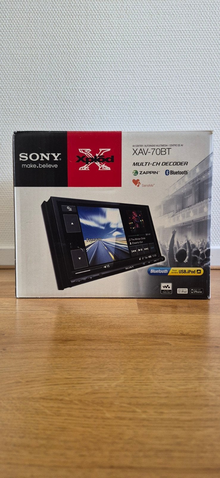 Sony XAV-70BT Autoradio Multimedia Systeem, Ophalen of Verzenden, Zo goed als nieuw
