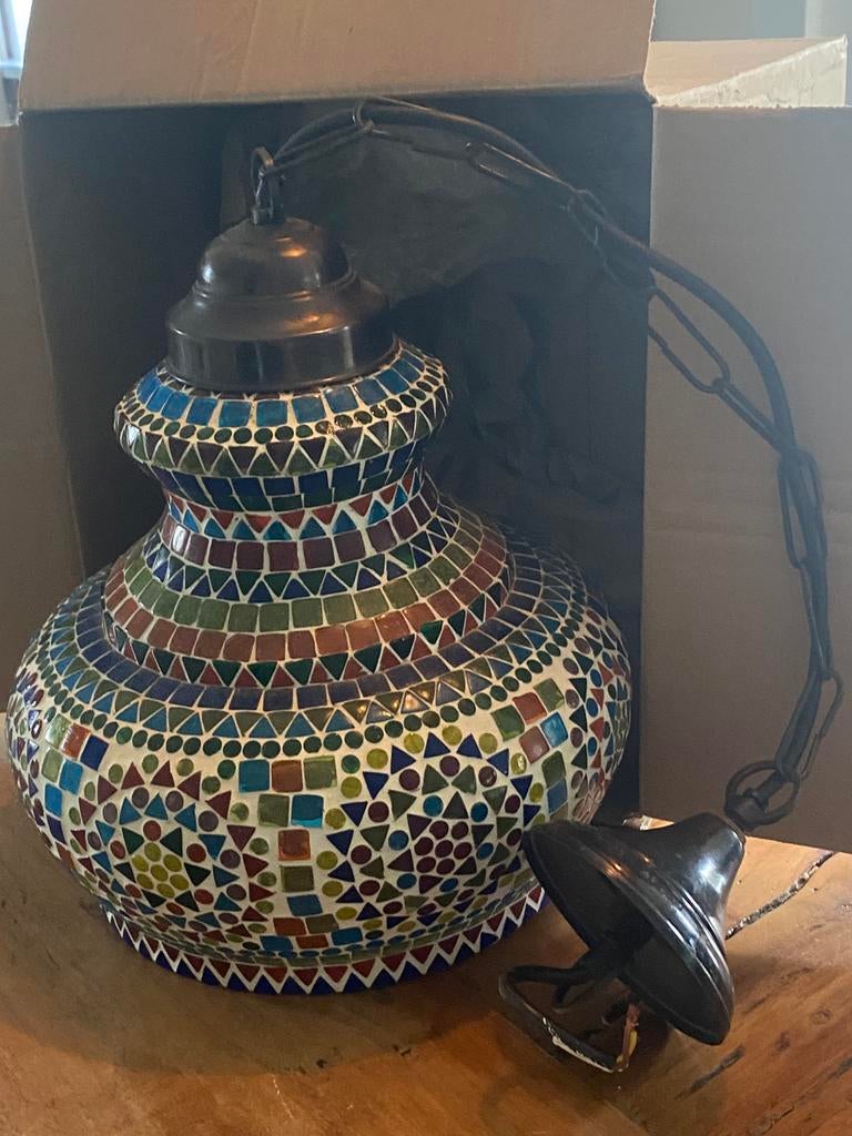 Oosterse hanglampen, Ophalen of Verzenden, Zo goed als nieuw, Minder dan 50 cm
