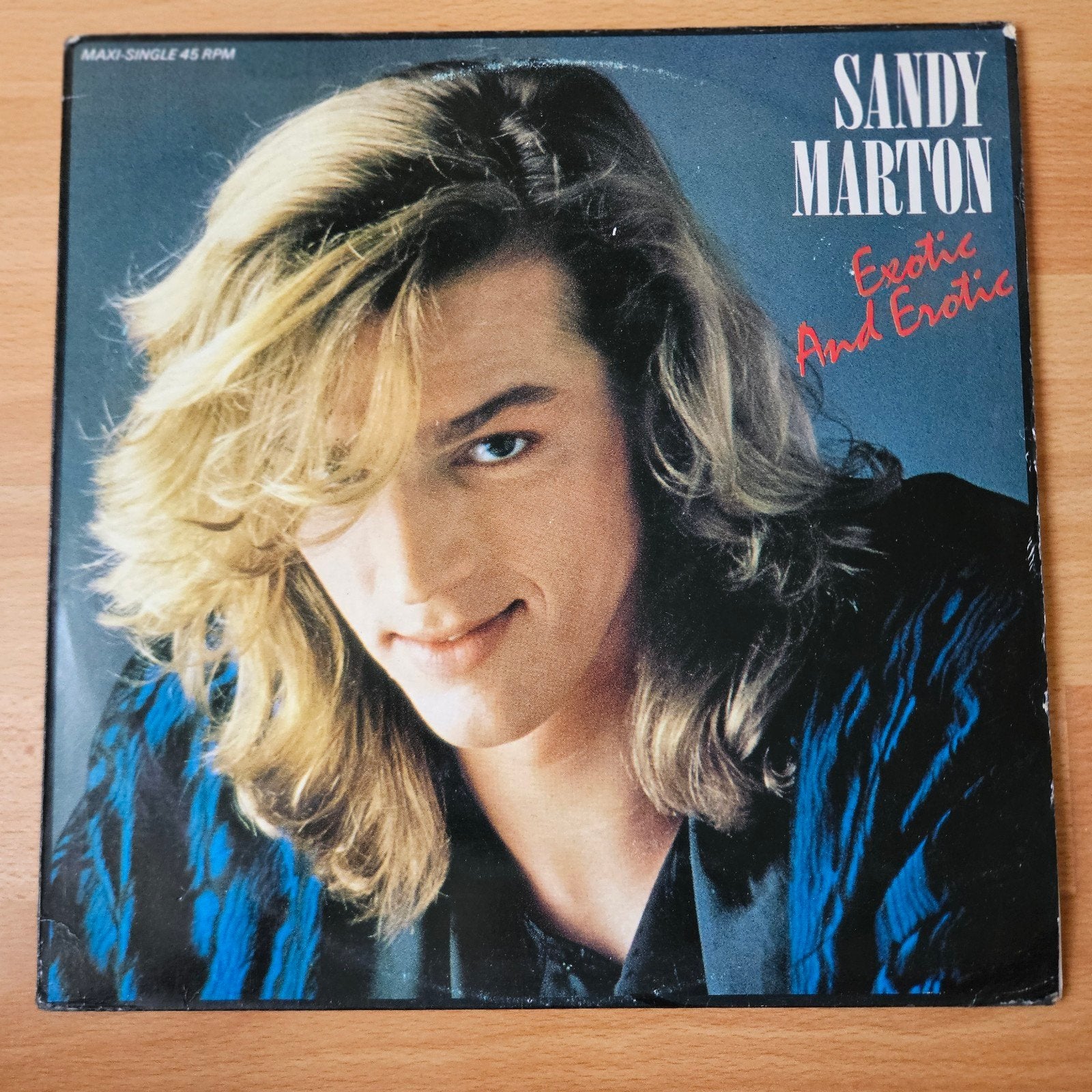 Sandy Marton – Exotic And Erotic - Italo Maxi Single, Ophalen of Verzenden, Gebruikt, 12 inch, Pop