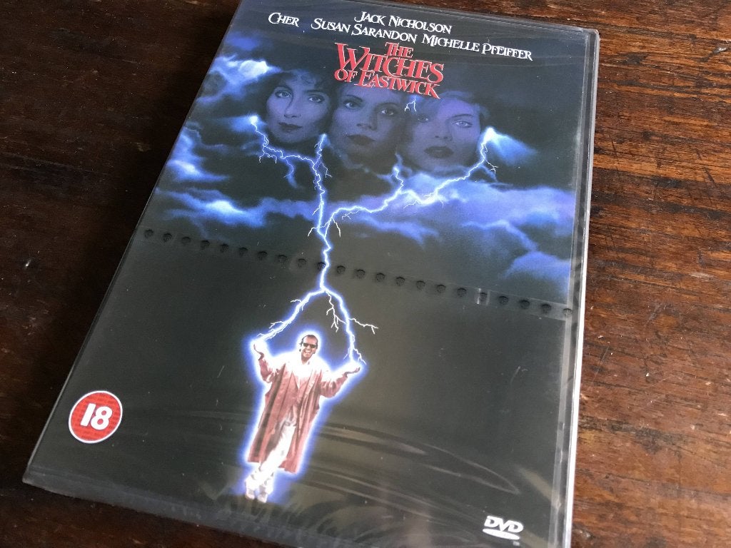 THE WITCHES OF EASTWICK (Jack Nicholson, Cher) UK Import DVD, Alle leeftijden, Bonusmateriaal, Ophalen of Verzenden, Arabisch